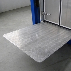 Aluminium ramp